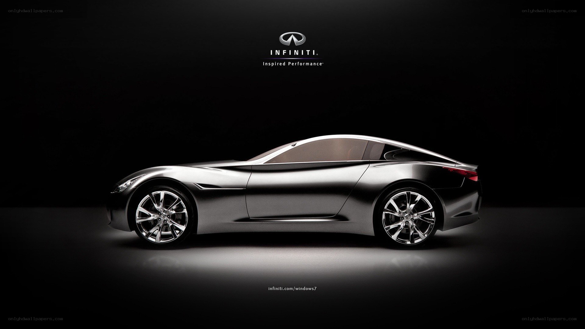 Infiniti concept car side view