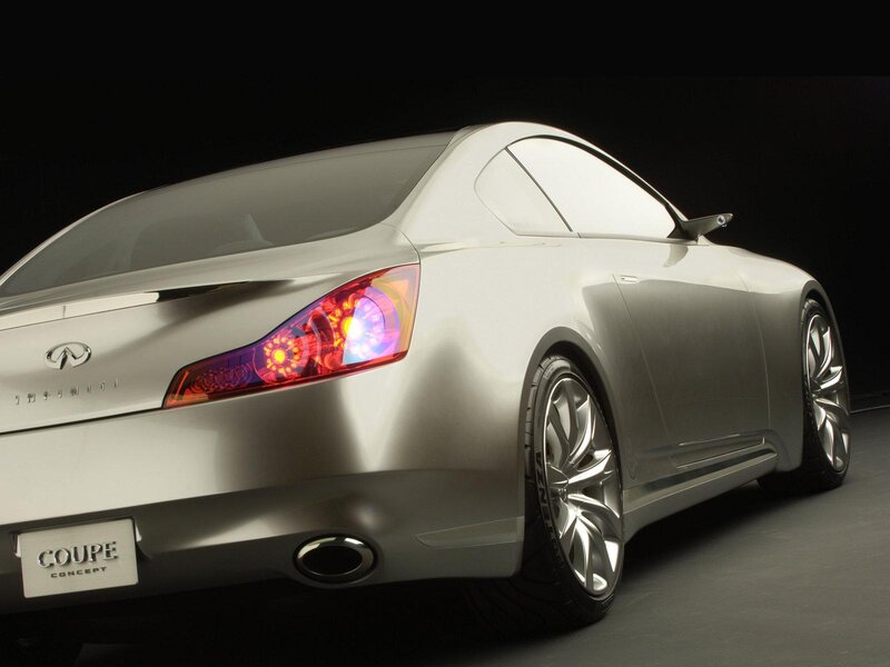 Infiniti Coupe Concept rear view