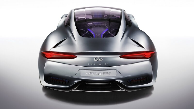 Infiniti Emerg-E Car — Silver