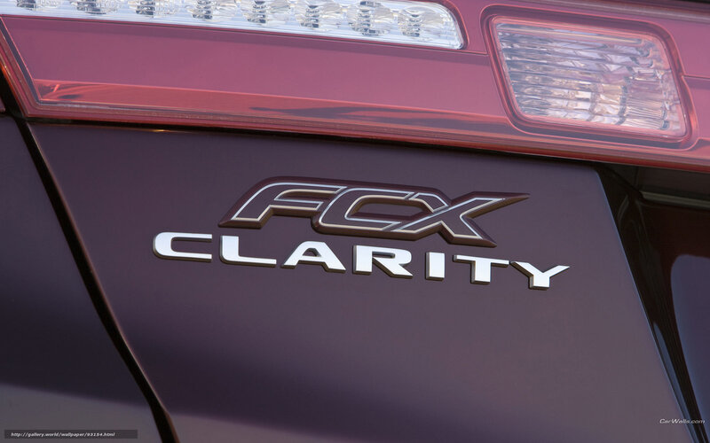 Infiniti FCX Clarity badge
