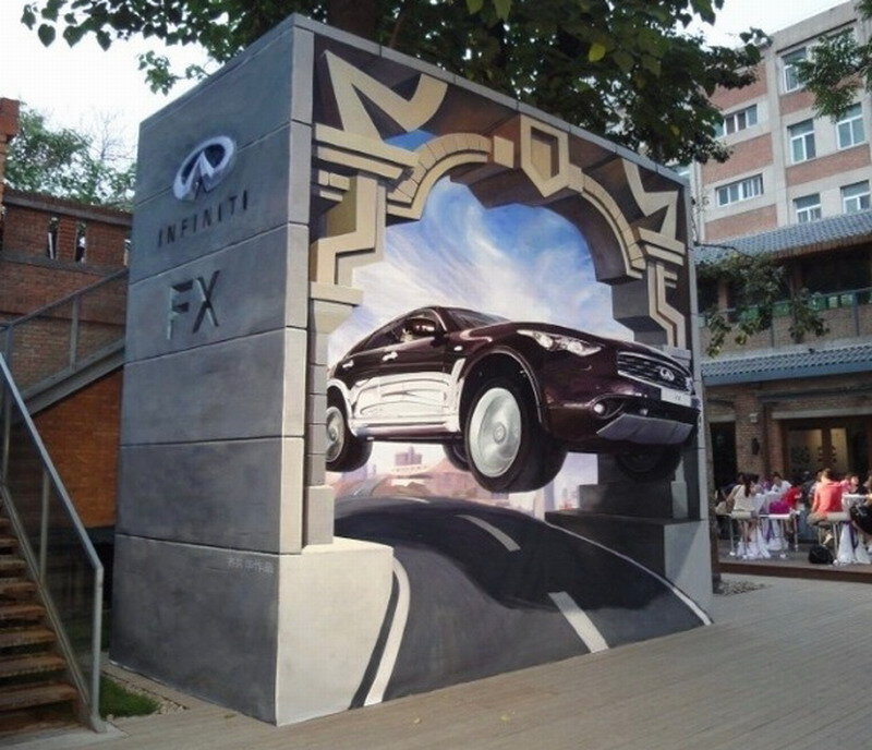 Infiniti FX Car Mural