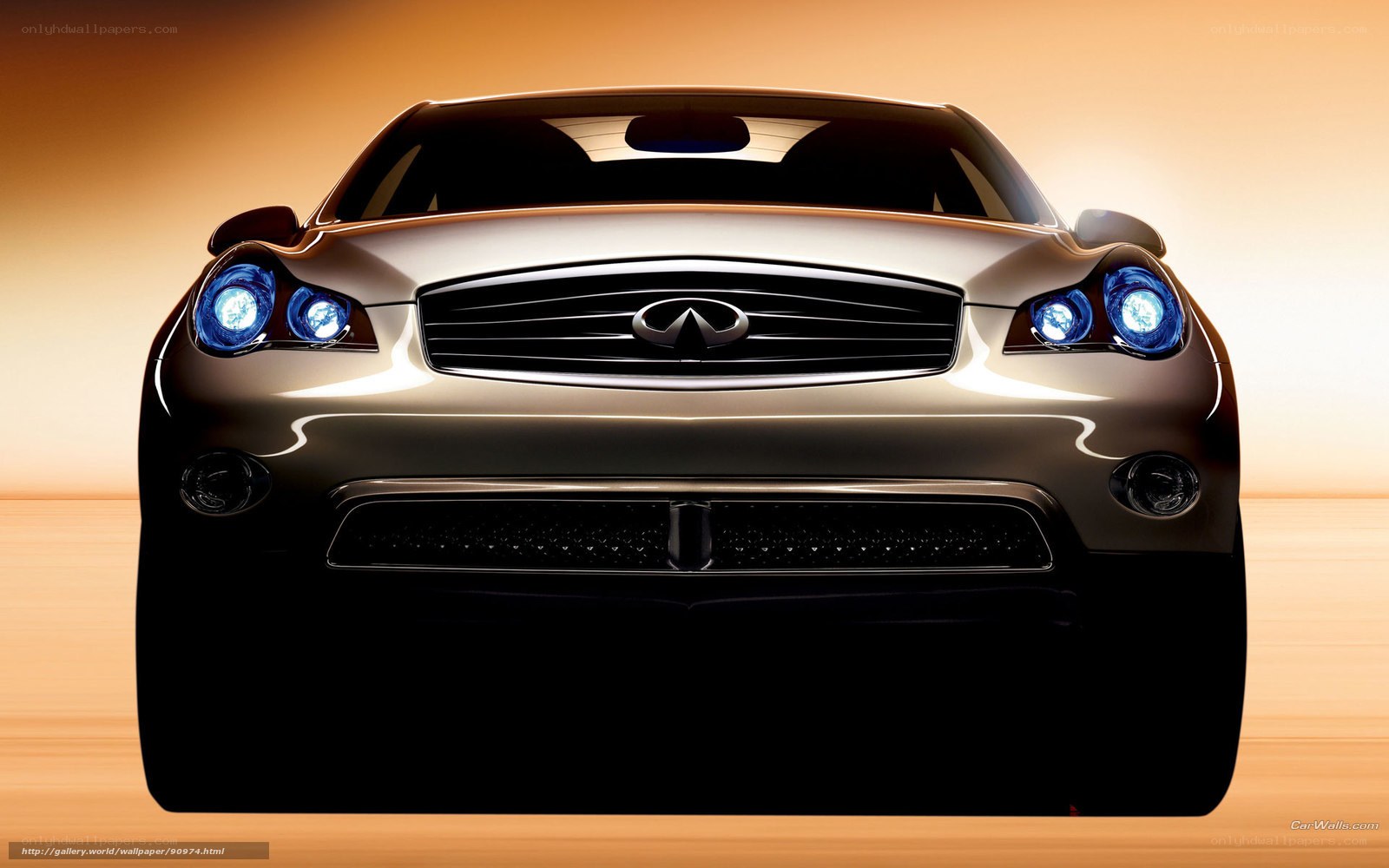 Infiniti FX Concept front view