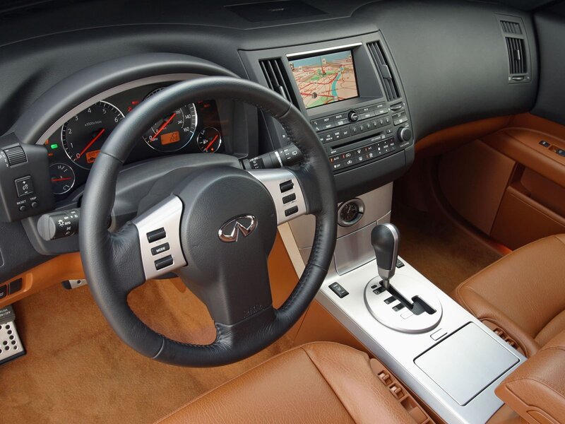 Infiniti G35 Interior — Brown