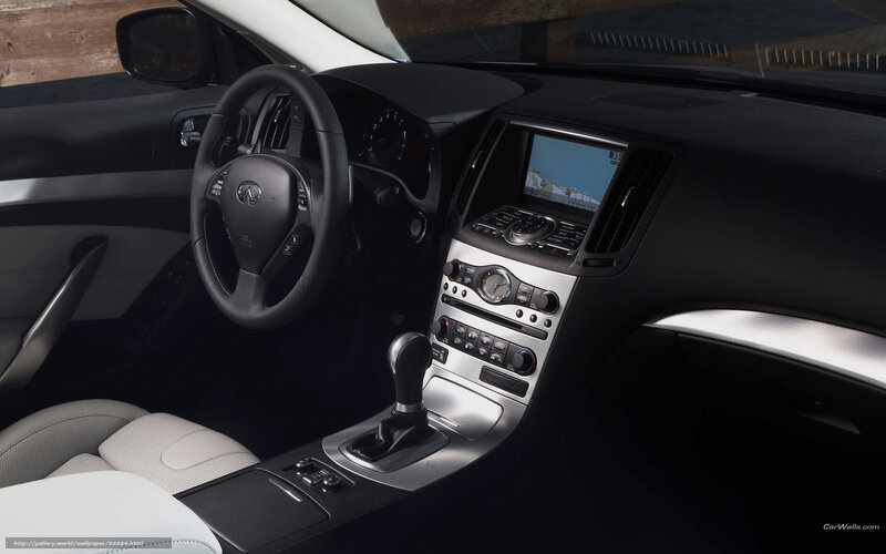 Infiniti G37 interior dashboard
