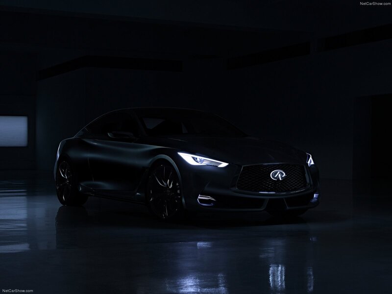 Infiniti Q60 Concept Car — Black