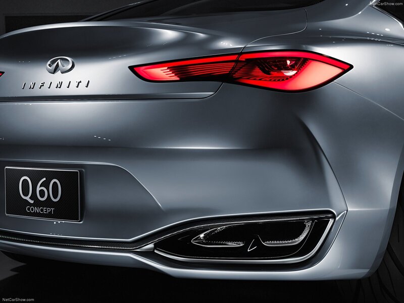 Infiniti Q60 Concept Rear