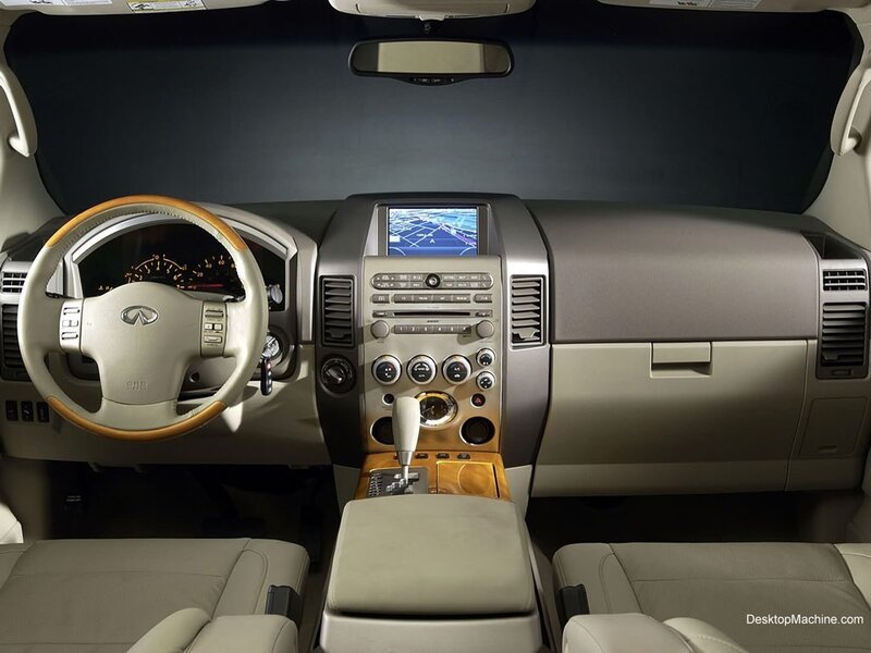 Infiniti QX56 interior