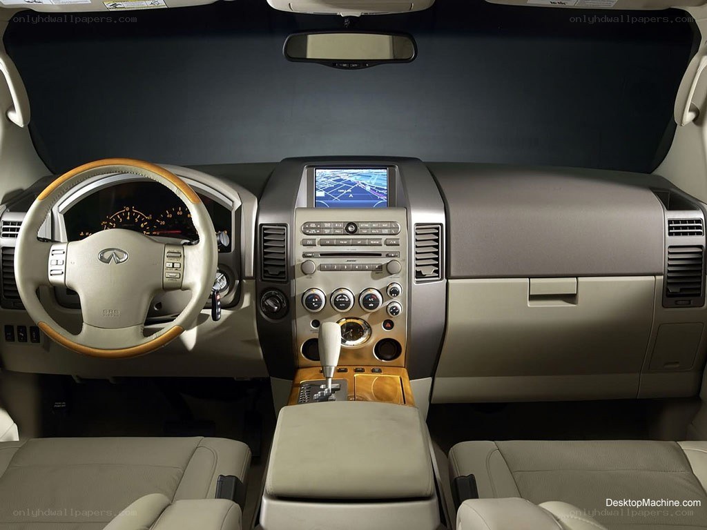 Infiniti QX56 interior