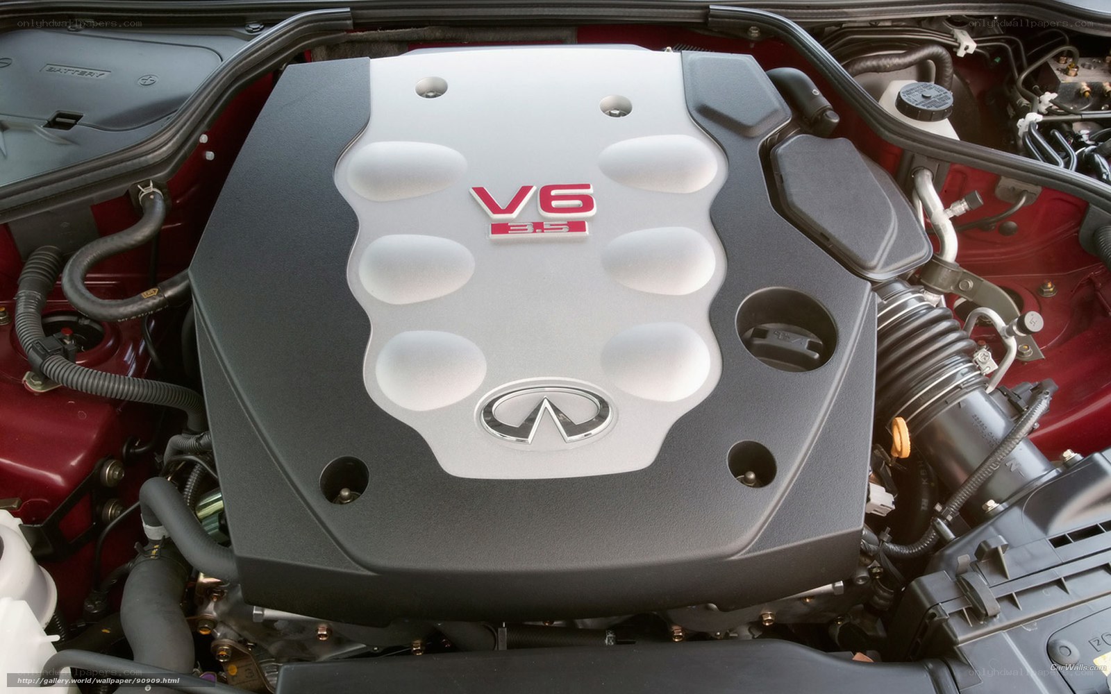 Infiniti V6 3.5 engine cover