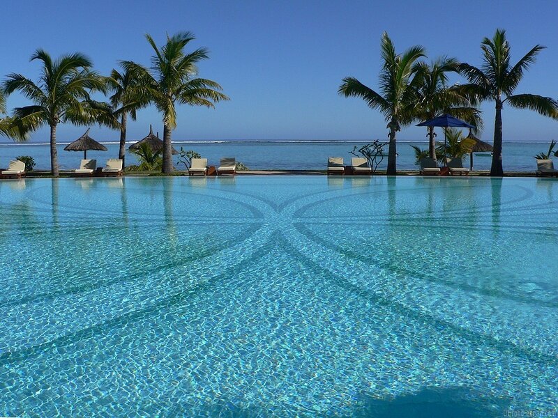 Infinity Pool at Beach Resort