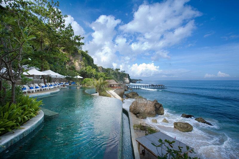 Infinity Pool on Cliff