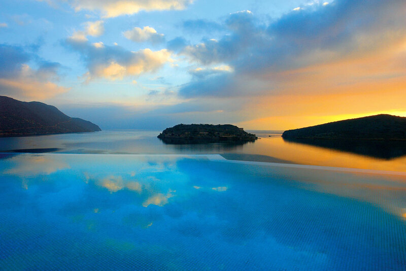 Infinity Pool Overlooking Sea