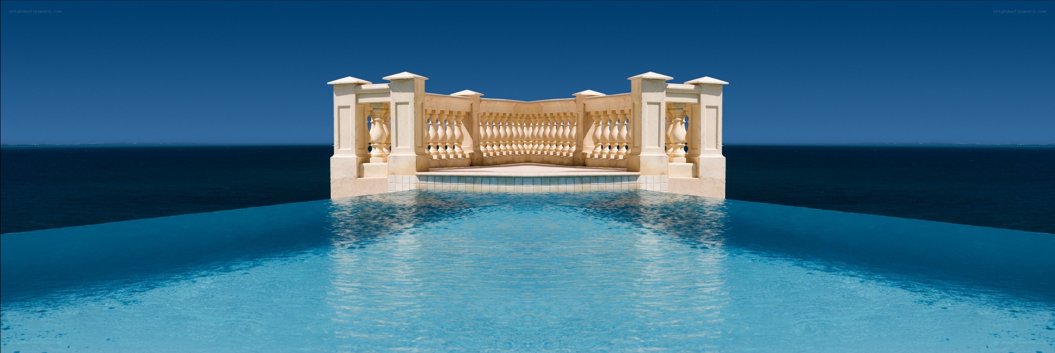 infinity pool overlooking the ocean