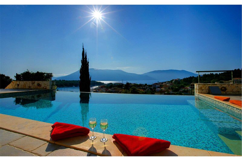 Infinity Pool with Sea View — Blue, Serene