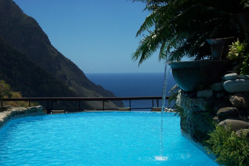 Infinity Pool with Waterfall
