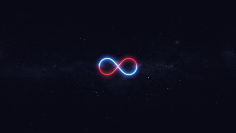 Infinity Symbol in Space