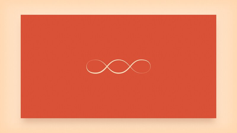 Infinity Symbol — Red