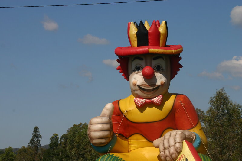 Inflatable Clown Figure