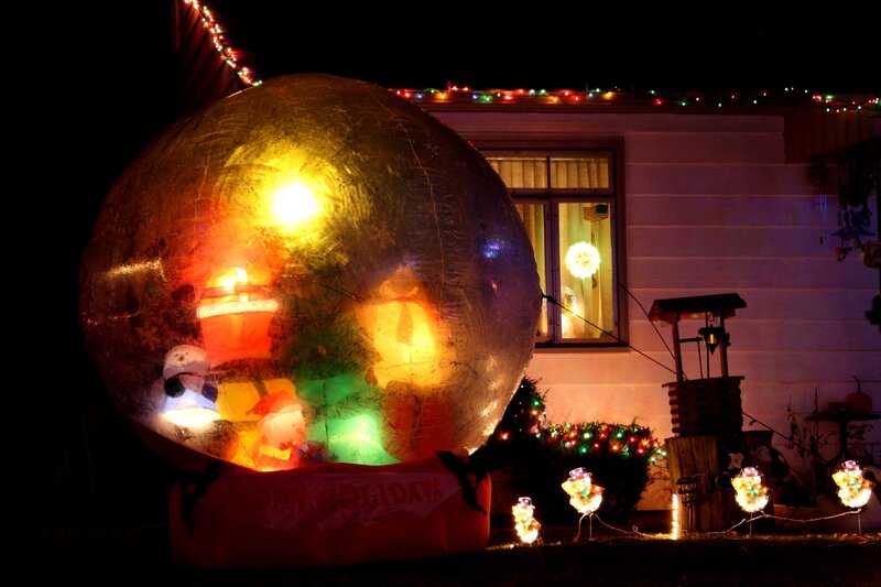 Inflatable Snow Globe