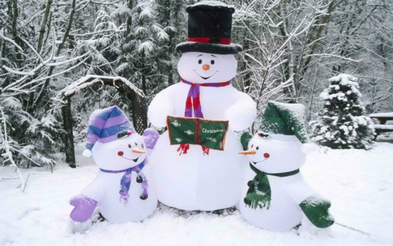 Inflatable Snowmen
