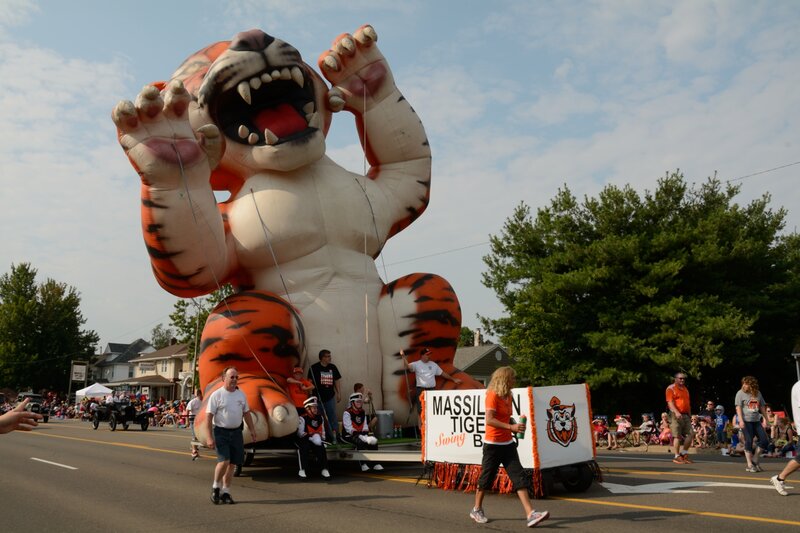 Inflatable Tiger Mascot