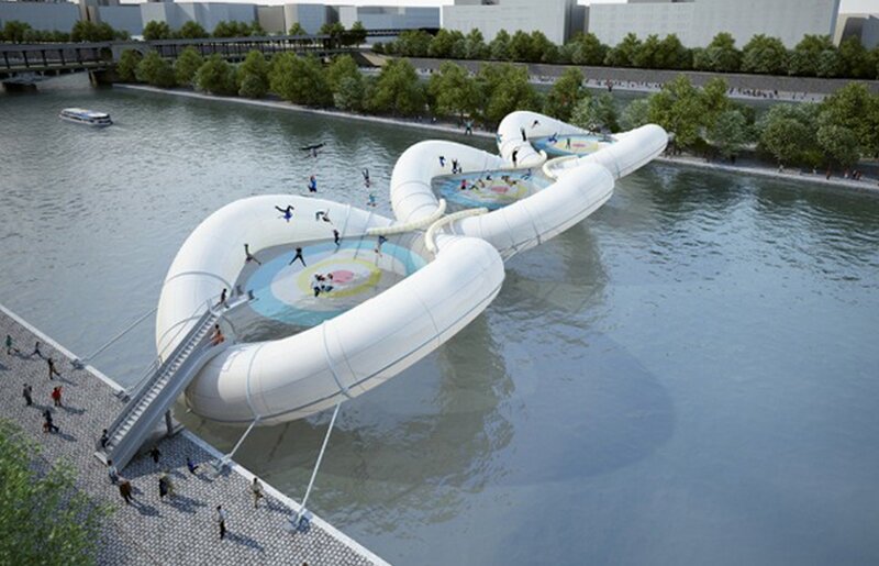 Inflatable Water Structure