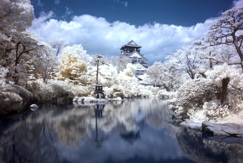 Infrared Castle Garden