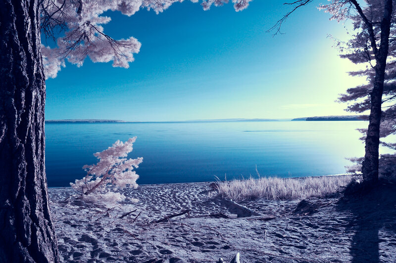 Infrared Lake View