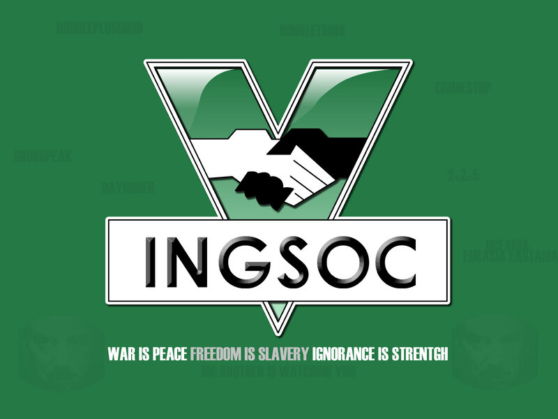 Ingsoc logo from 1984