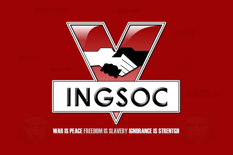 Ingsoc logo from 1984