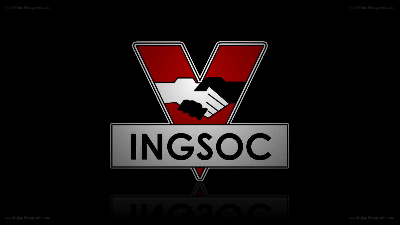 INGSOC logo with handshake symbol