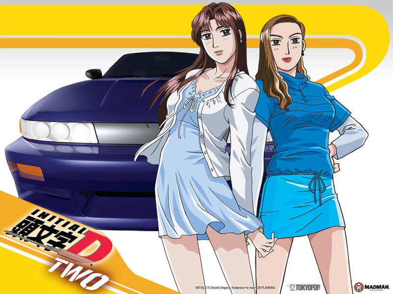 Initial D Two characters