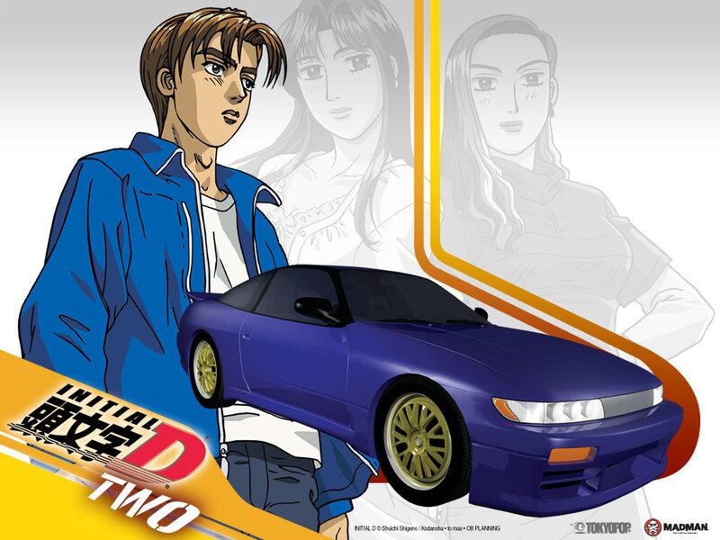 Initial D Two promotional art