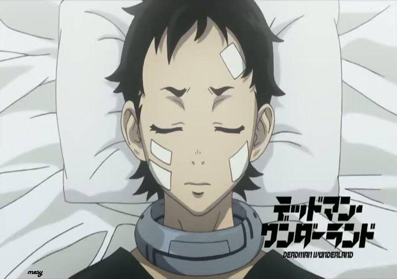 Injured Anime Character — White, Calm