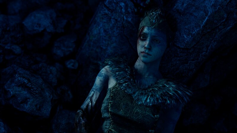 Injured Girl in Cave
