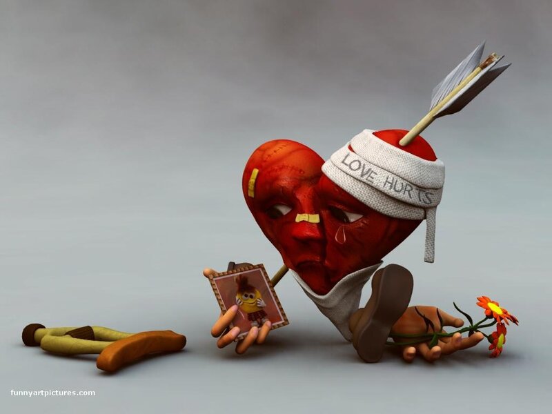 Injured Heart Character
