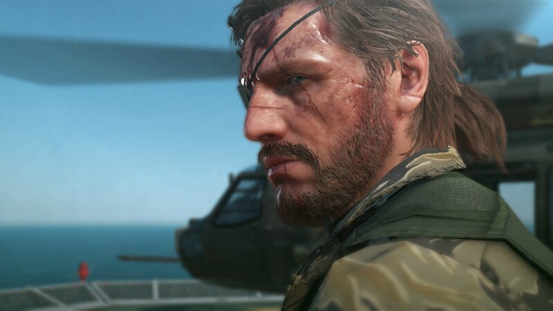 Injured Man with Eyepatch