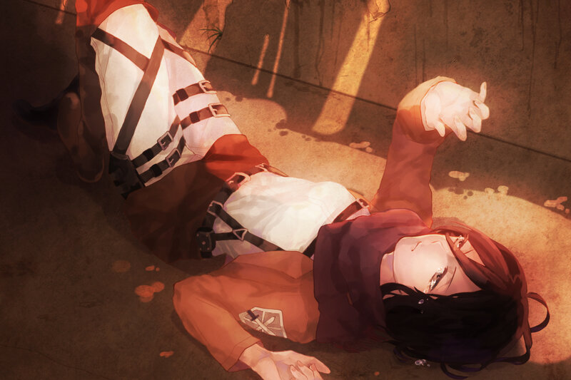 Injured Soldier Lying Down