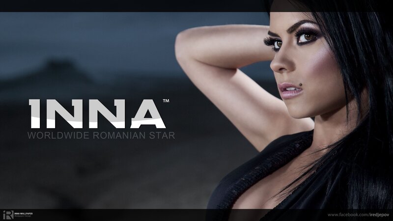 Inna promotional wallpaper