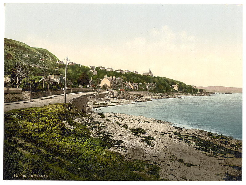 Innellan coastal village