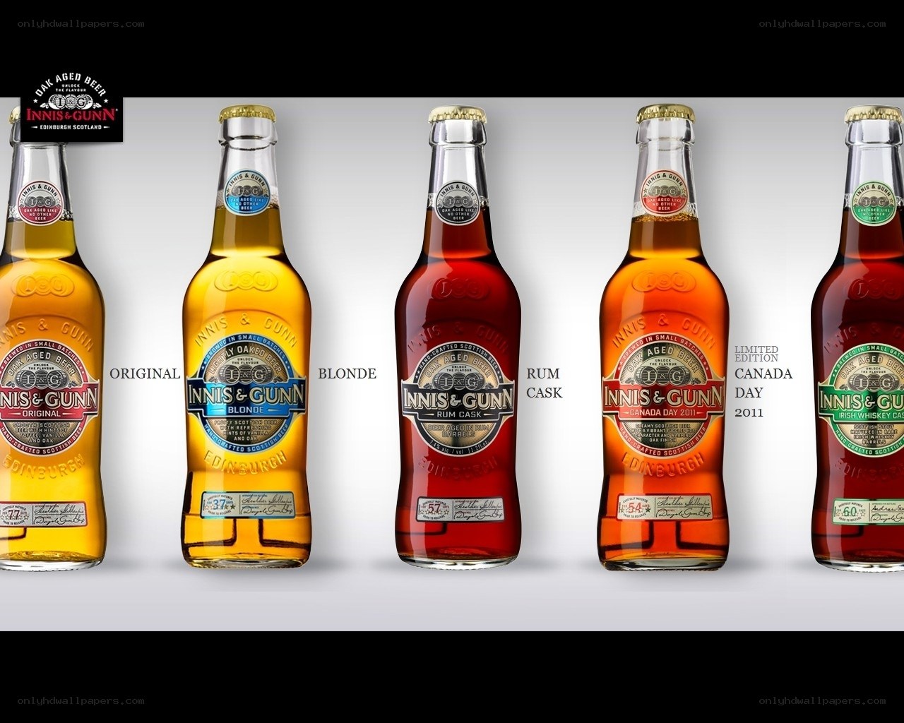 Innis & Gunn beer lineup