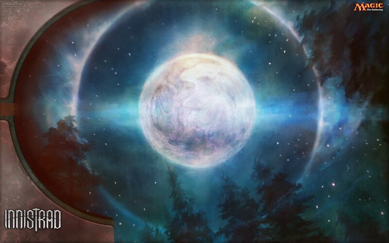 Innistrad moon and forest