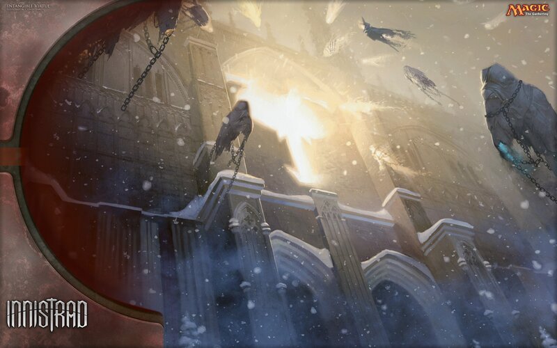 Innistrad's dark cathedral