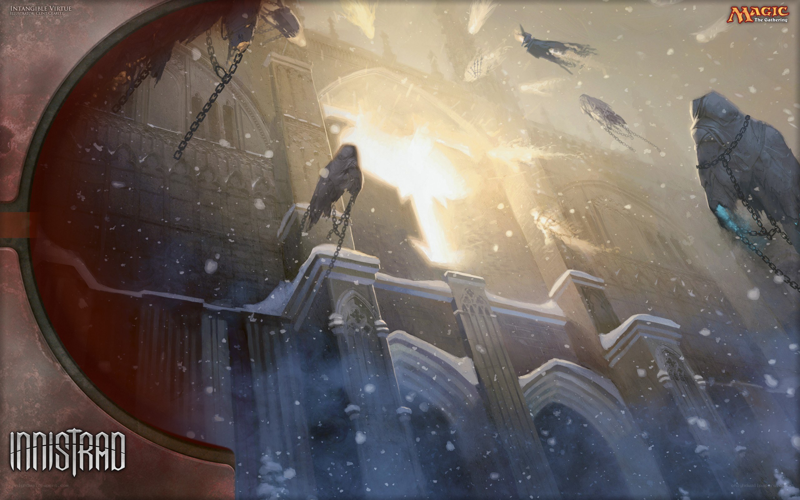 Innistrad's dark cathedral