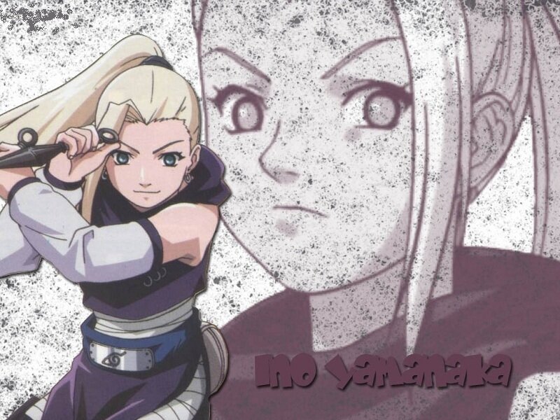 Ino Yamanaka character art