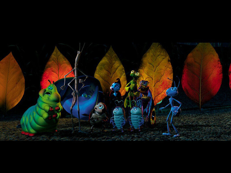 Insect Characters in Forest