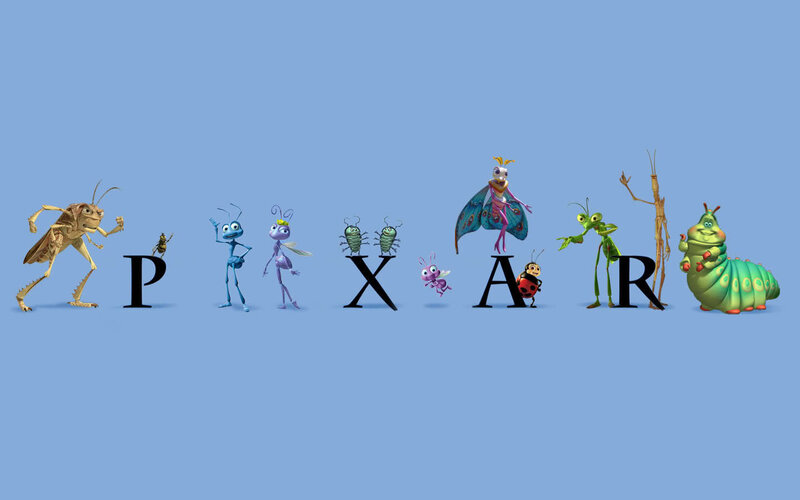 Insect Characters in Logo