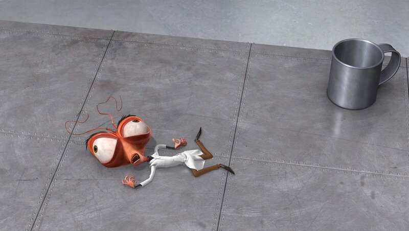 Insect-like Character Lying