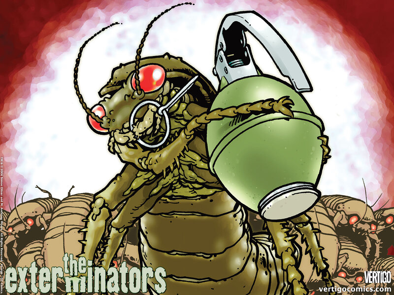 Insectoid Creature with Grenade