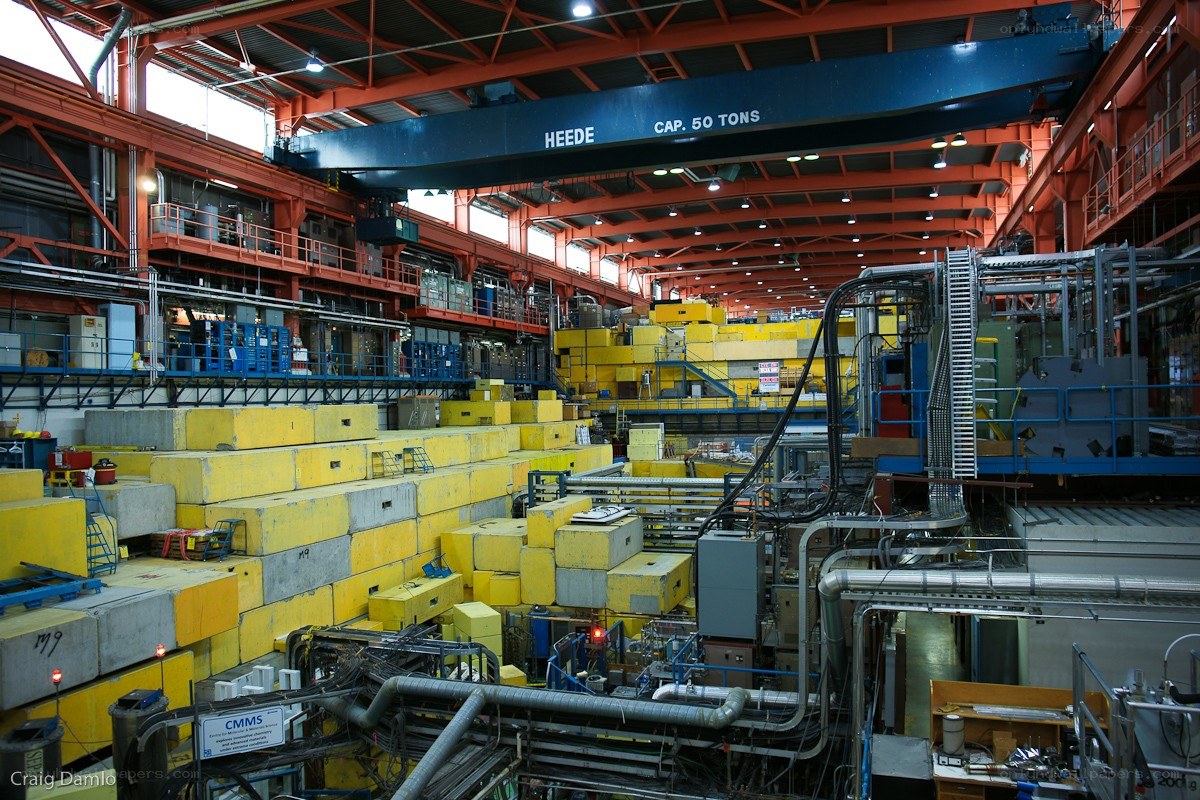 Inside a particle physics lab